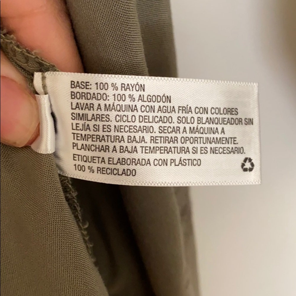KNOX ROSE, Army Green Embroidered Jacket - Picture 8 of 8